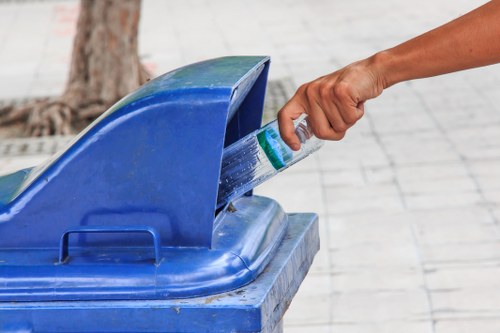Eco-friendly disposal methods during garage clearance