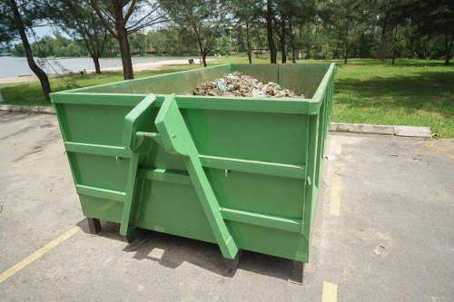 Recycling process for construction materials in Queens Park